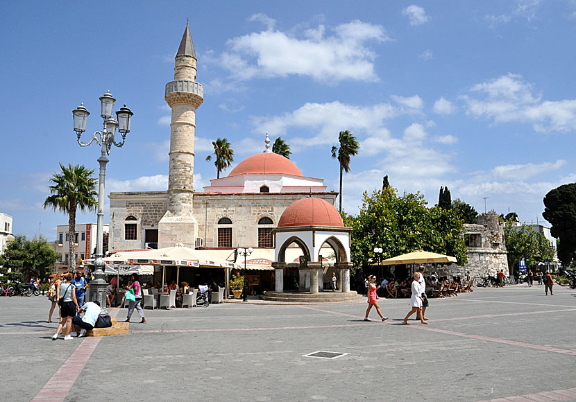 Elefhteria Square in Kos Town.