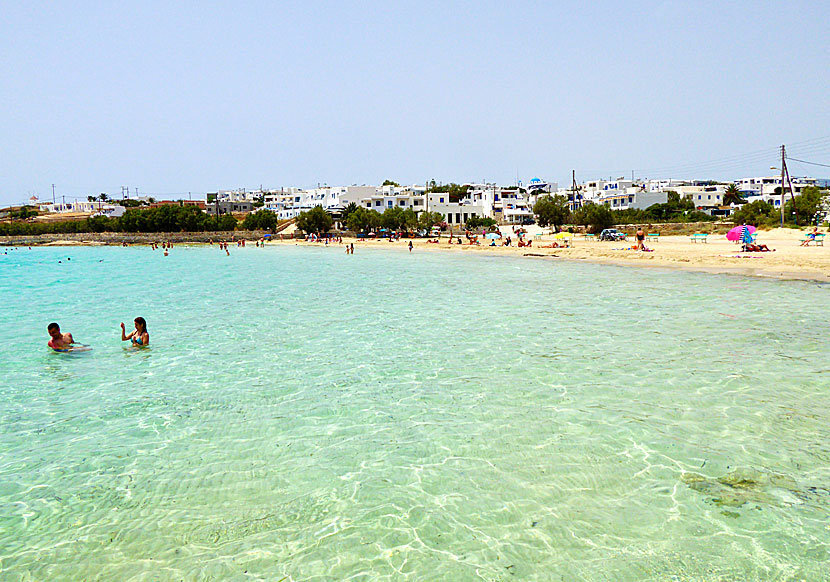 The port beach in Koufonissi is called Ammos beach and is very child-friendly.