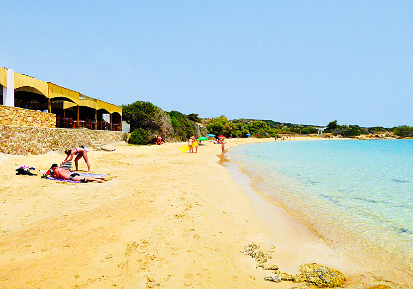 Finikas beach on Koufonissi in the Small Cyclades.