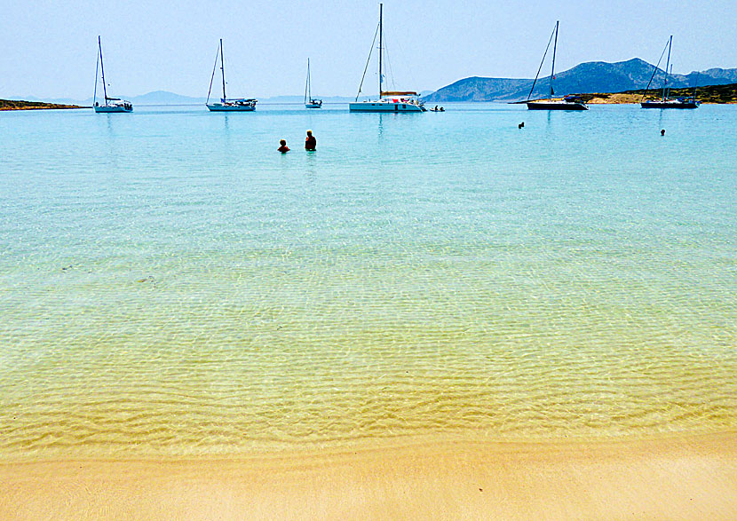 Pori beach at Koufonissi is considered by many to be one of the best beaches in all of Greece.