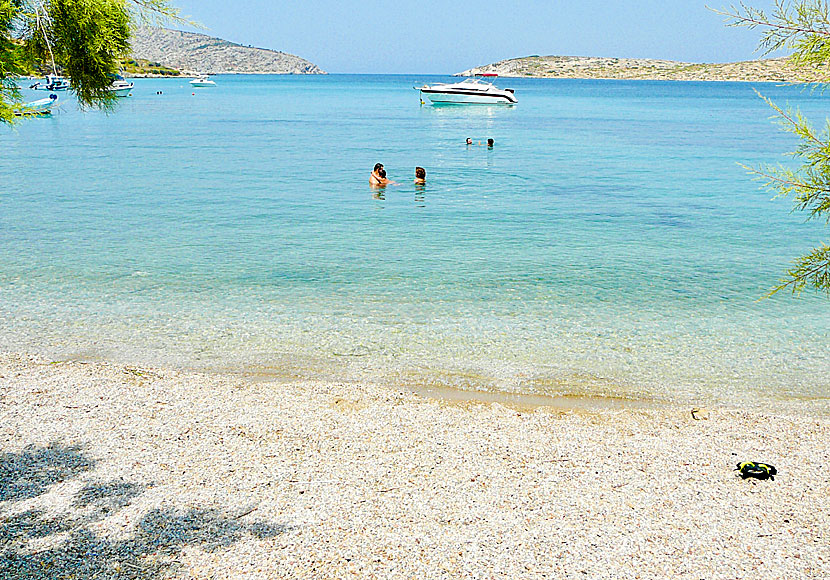 Leros' best beach is called Blefoutis beach.