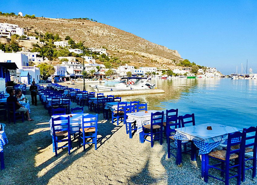 Do not miss having lunch in Panteli when you have visited the Castle of Platanos on Leros.