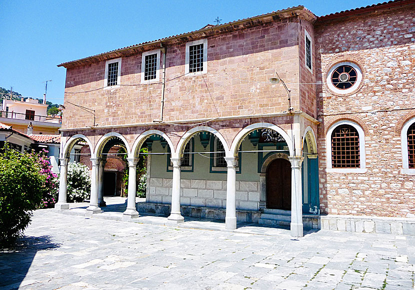 Church of Panagia ti Vrefokratousa in Agiassos in Lesvos.