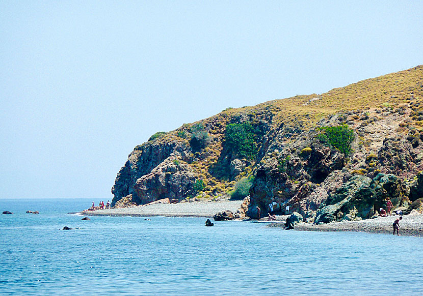 Nudist beaches on Lesvos in Greece