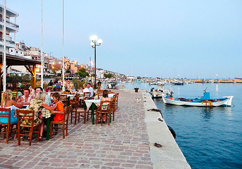 Don't miss the Ouzo capital of Plomari when you travel to Agios Isidoros on Lesbos.