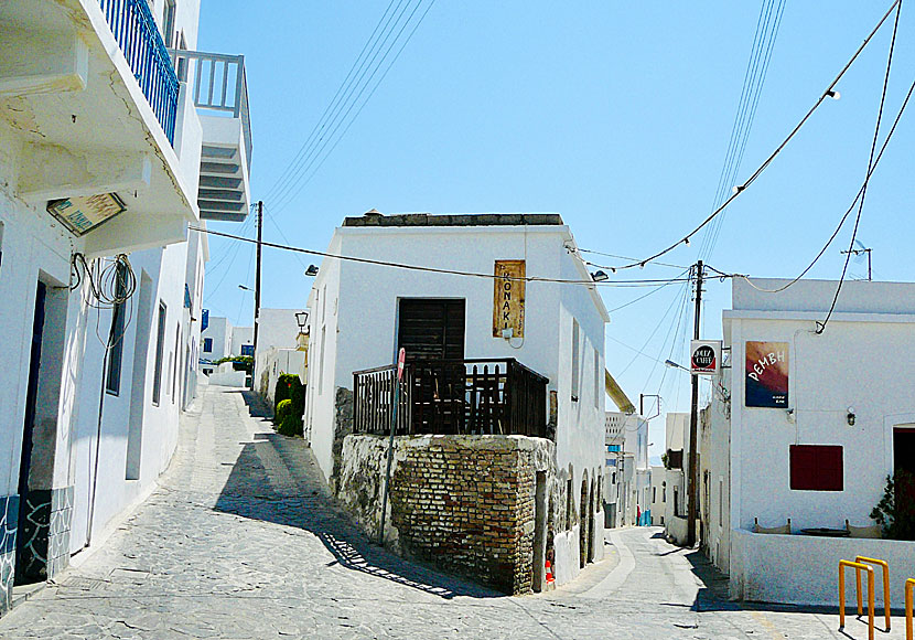 The village of Tripiti on Milos in the Cyclades.