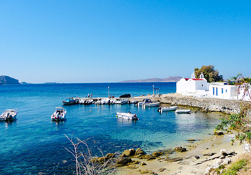 Agios Ioannis church on Mykonos in Greece.