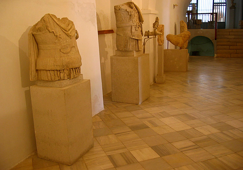 The Archaeological Museum in Kastro above Naxos Town.