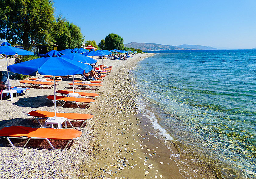 Ireon beach near Pythagorion on Samos.