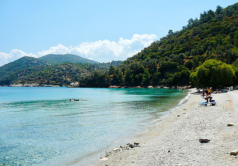 Kerveli beach on Samos.