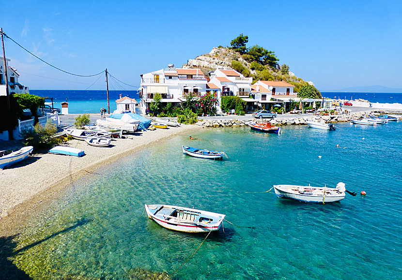 Don't miss the cosy village and beaches of Kokkari when travelling to North Samos.