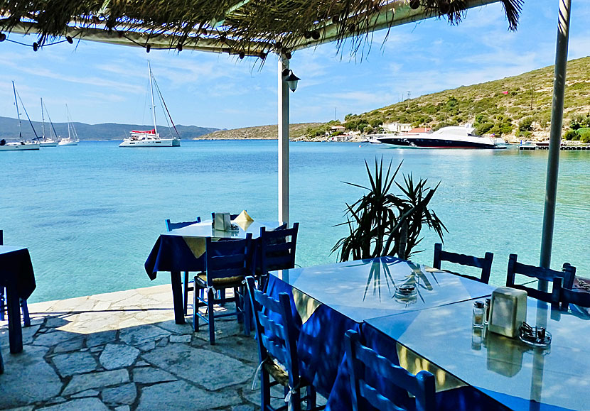 Taverna Posidonio on East Samos is one of the island's best restaurants.