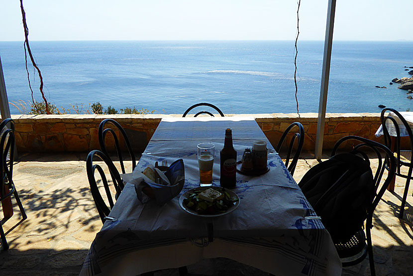 Don't miss Taverna at the end of the world when you travel to West Samos.