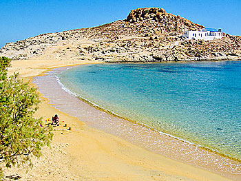 Agios Sostis beach on Serifos.