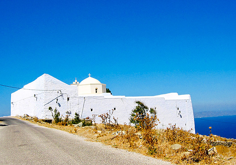 Don't miss the Monastery of Moni Taxiarchon when you travel to Serifos in the Cyclades.