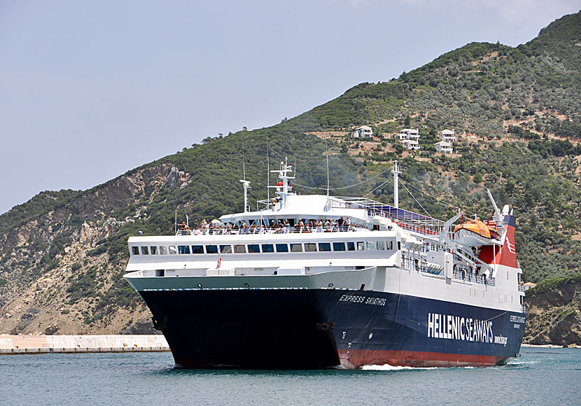 Express Skiathos which services Skiathos, Skopelos and Alonissos.