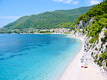 Hovolo beach on Skopelos.