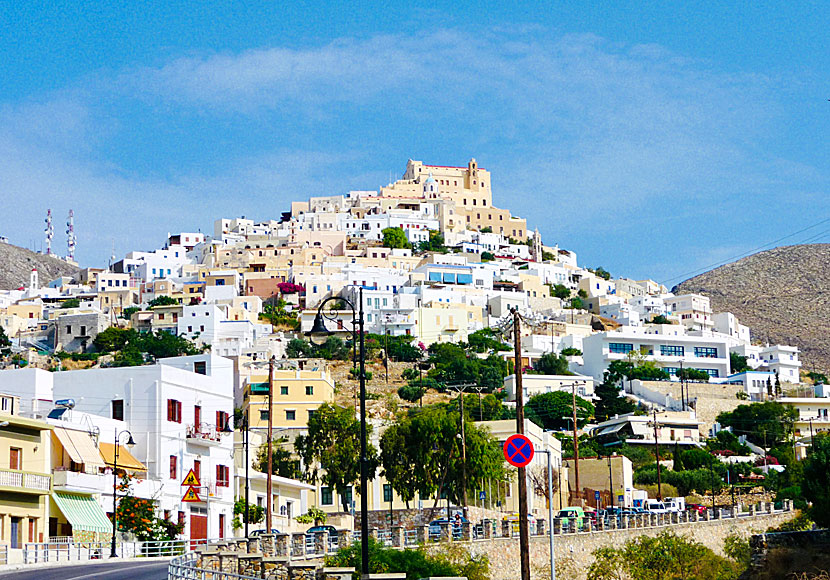 The village of Ano Syros in Greece.
