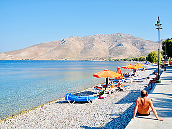 Livadia beach on Tilos.
