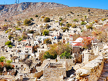The uninhabited village of Mikro Chorio on Tilos.