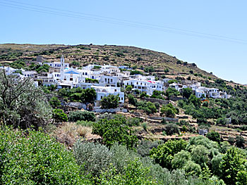 The village Agapi on Tinos.