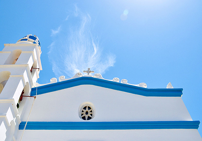 Catholic churches on Tinos in Greece.