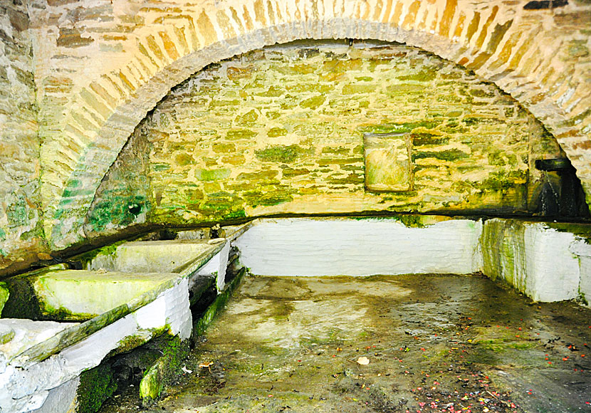Tarabado's old stone wash is no longer used.