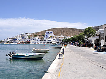The village Panormos on Tinos.