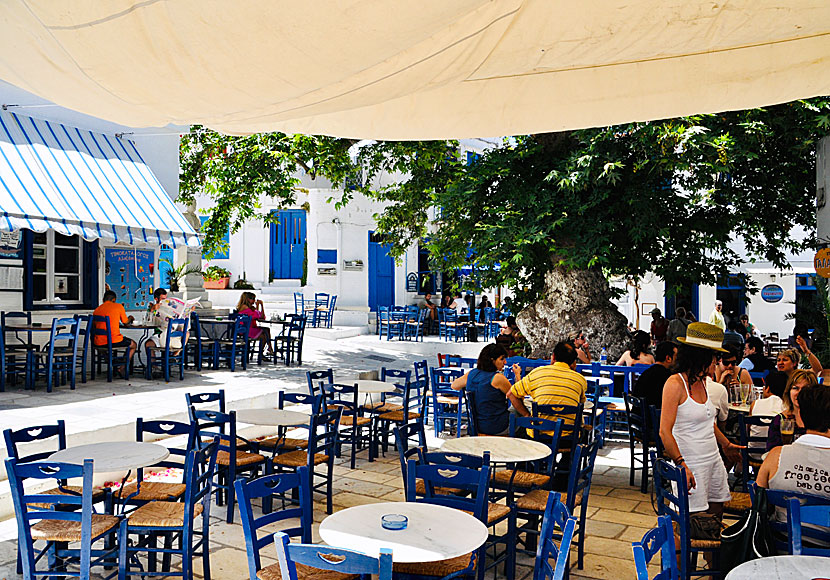 Don't miss the marble village of Pyrgos when you travel to Panormos on Tinos.