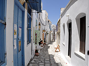 The village Pyrgos on Tinos.