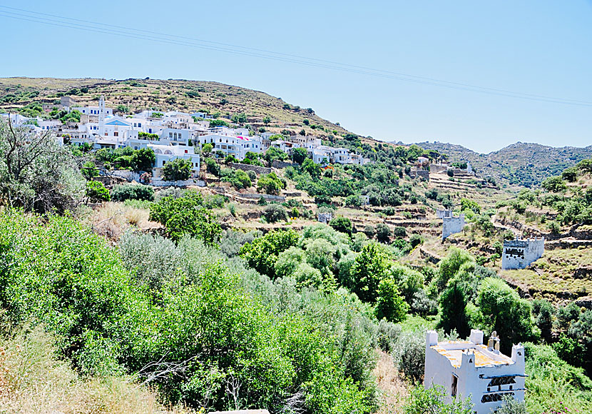 Don't miss the love village of Agapi when you travel to Kolymbithra beach on Tinos.