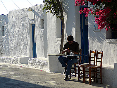 Schinoussa in Greece.