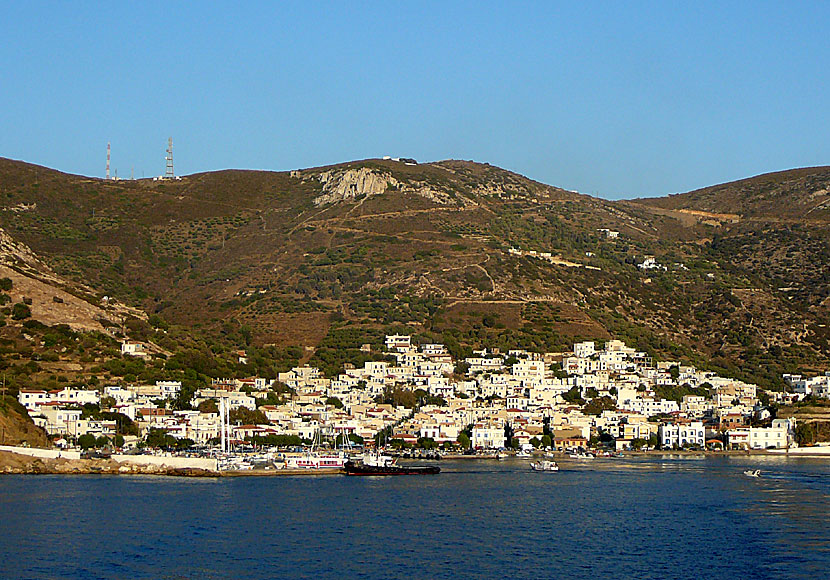 Fourni island in Greece.
