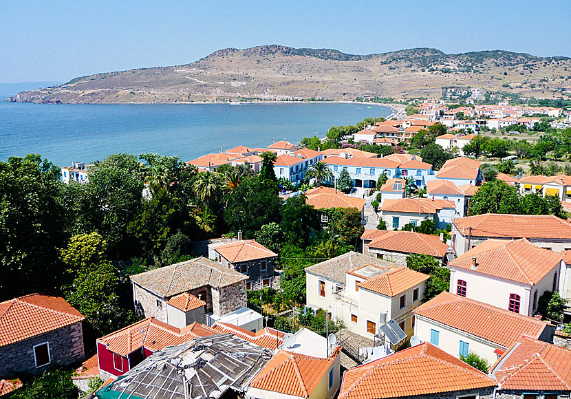 Petra is one of Lesvos most popular tourist resorts.