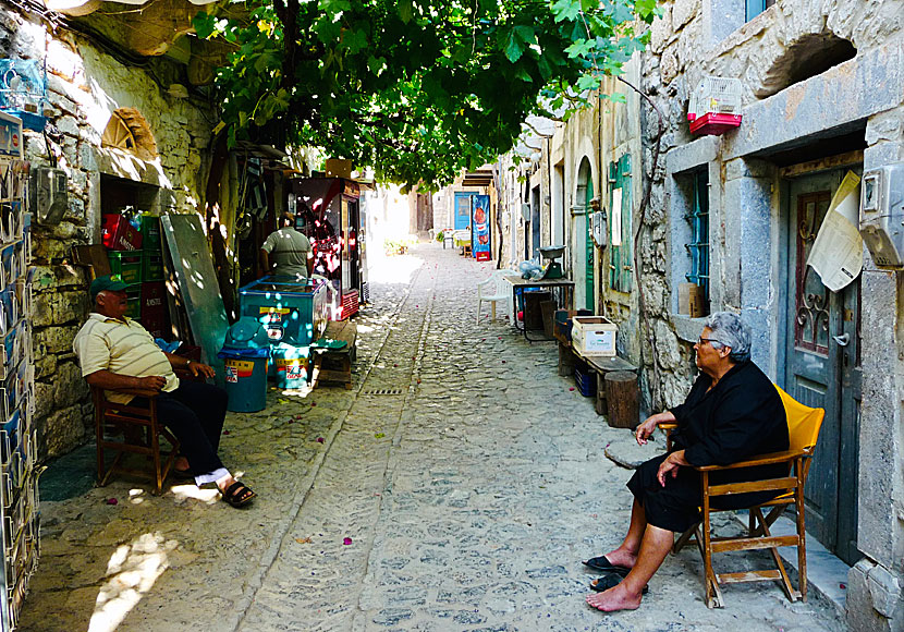 The car-free village of Mesta resembles a fortress and is the most beautiful village on Chios.