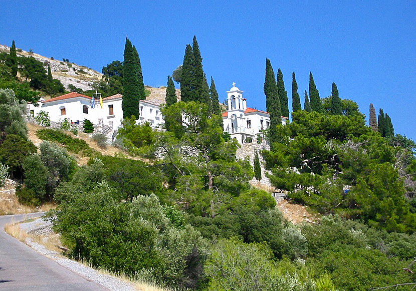 Monastery Panagia Spiliani monastery above Pythagorion on Samos.