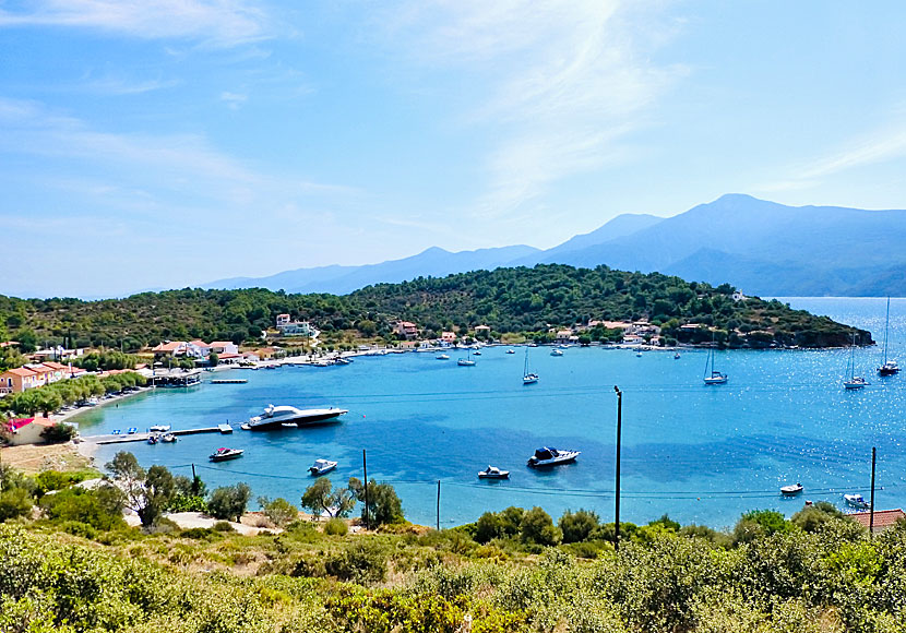 Posidonio is one of many cozy villages and beaches on Samos.