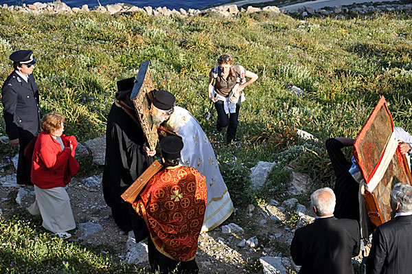 The holy icon on Amorgos.