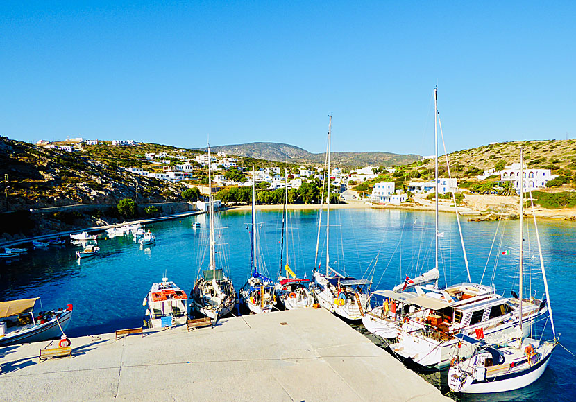 Iraklia in the Small Cyclades is one of the most beautiful islands in the Cyclades.