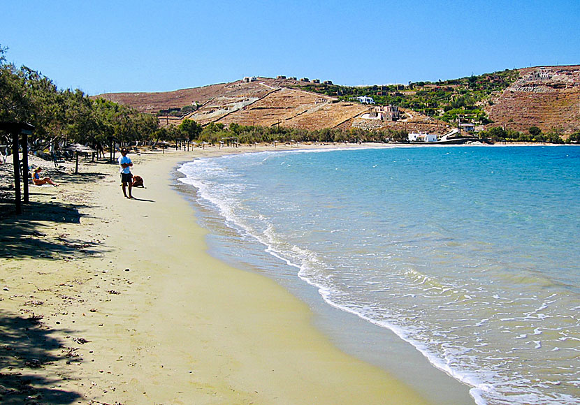 Otzias beach in Kea. 