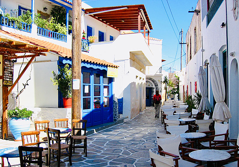 Chora on Kythnos is one of the finest villages in the Cyclades.