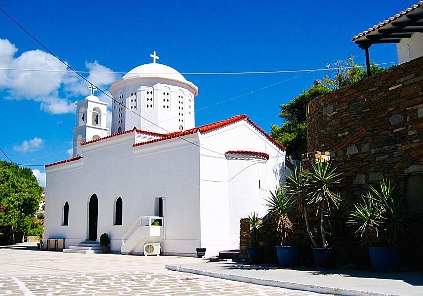 The monastery in Kanala in Kithnos.