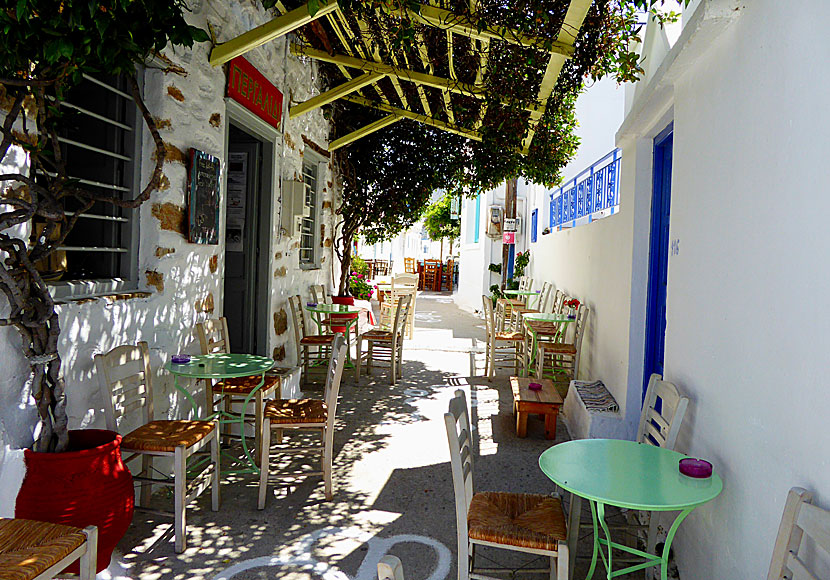 Above Aegiali on northern Amorgos in the Cyclades are the genuine villages of Langada and Tholaria.