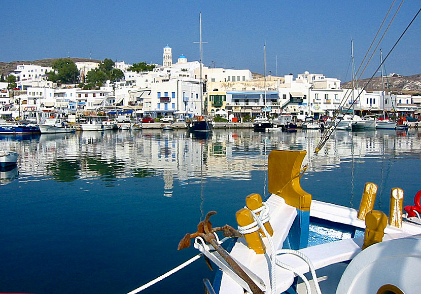 Adamas is Milos largest tourist resort and the island's largest port.
