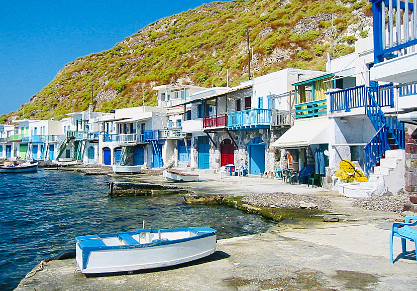 The unique village of Klima is not to be missed when traveling to Milos in the Cyclades.