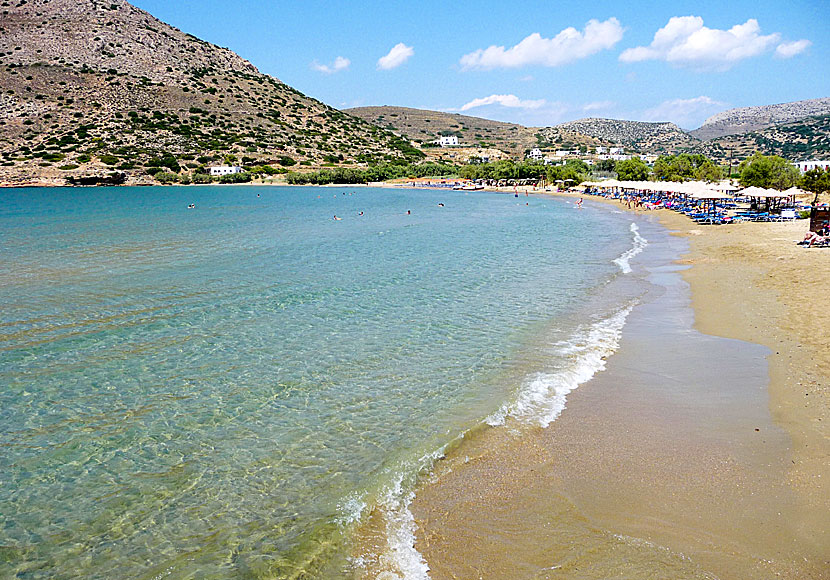 The beach in Galissas is also shallow and very child-friendly.