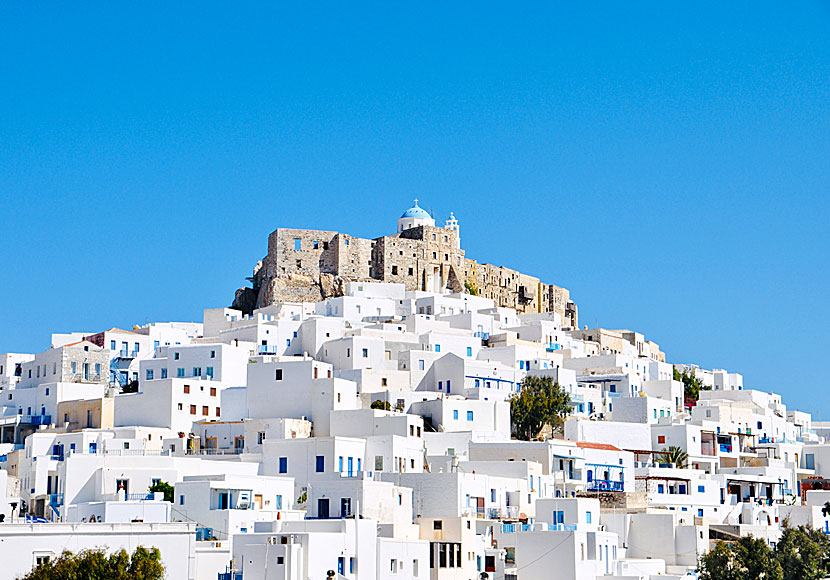 Chora and Kastro on Astypalea in the Dodecanese