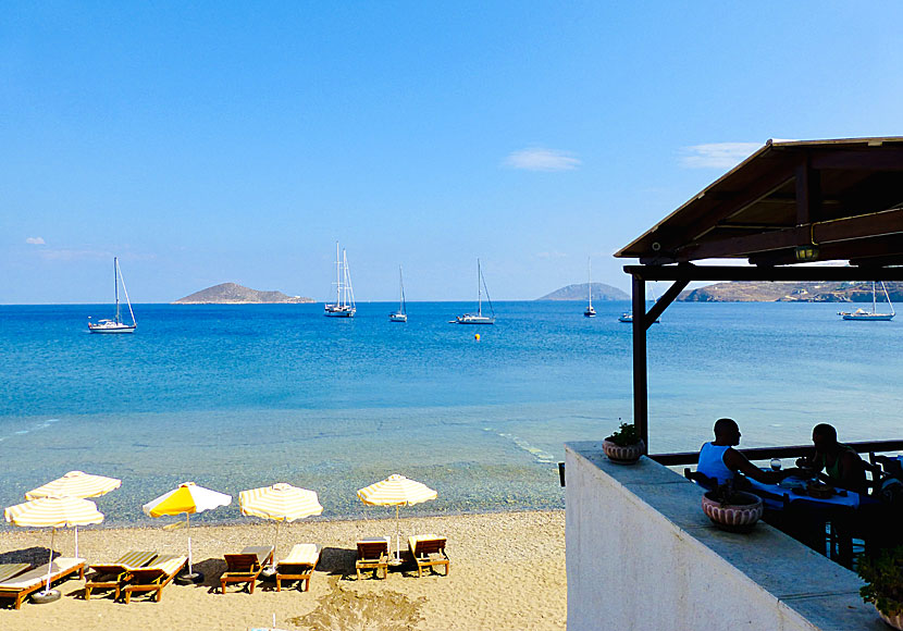 Vromolithos near Panteli on Leros in the Dodecanese is a small pleasant village with a nice beach and good taverna.