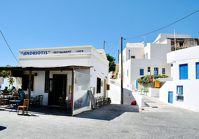 Taverna Andriotis in Nikia on Nisyros.