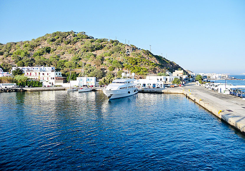 The port of Mandraki on Nisyros.